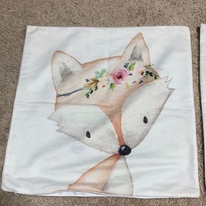 Woodland 18x18 pillow cases